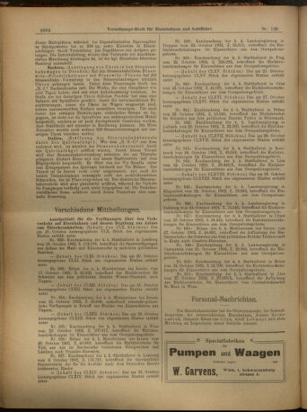 Verordnungs-Blatt für Eisenbahnen und Schiffahrt: Veröffentlichungen in Tarif- und Transport-Angelegenheiten 19021104 Seite: 4