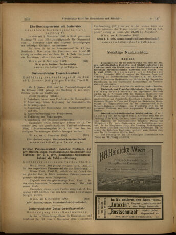 Verordnungs-Blatt für Eisenbahnen und Schiffahrt: Veröffentlichungen in Tarif- und Transport-Angelegenheiten 19021106 Seite: 10