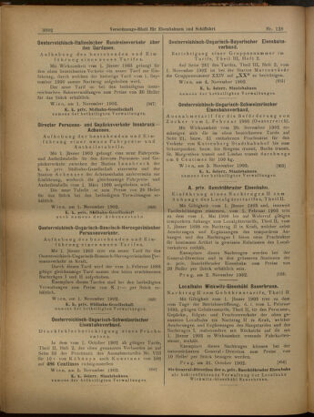 Verordnungs-Blatt für Eisenbahnen und Schiffahrt: Veröffentlichungen in Tarif- und Transport-Angelegenheiten 19021108 Seite: 10