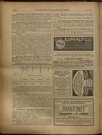 Verordnungs-Blatt für Eisenbahnen und Schiffahrt: Veröffentlichungen in Tarif- und Transport-Angelegenheiten 19021108 Seite: 12