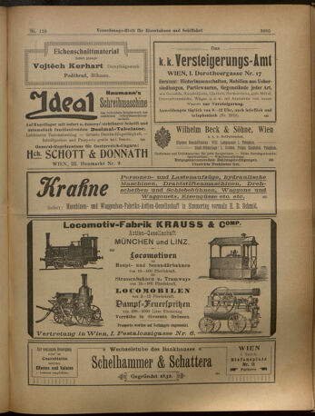 Verordnungs-Blatt für Eisenbahnen und Schiffahrt: Veröffentlichungen in Tarif- und Transport-Angelegenheiten 19021108 Seite: 13