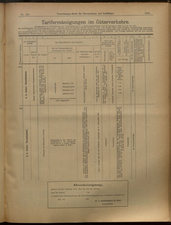 Verordnungs-Blatt für Eisenbahnen und Schiffahrt: Veröffentlichungen in Tarif- und Transport-Angelegenheiten 19021115 Seite: 12