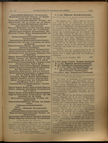 Verordnungs-Blatt für Eisenbahnen und Schiffahrt: Veröffentlichungen in Tarif- und Transport-Angelegenheiten 19021118 Seite: 9