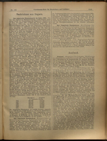 Verordnungs-Blatt für Eisenbahnen und Schiffahrt: Veröffentlichungen in Tarif- und Transport-Angelegenheiten 19021122 Seite: 3