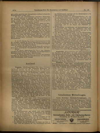 Verordnungs-Blatt für Eisenbahnen und Schiffahrt: Veröffentlichungen in Tarif- und Transport-Angelegenheiten 19021125 Seite: 10