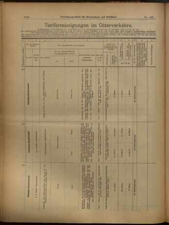 Verordnungs-Blatt für Eisenbahnen und Schiffahrt: Veröffentlichungen in Tarif- und Transport-Angelegenheiten 19021125 Seite: 16