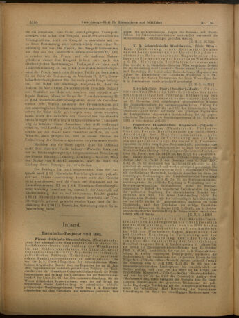 Verordnungs-Blatt für Eisenbahnen und Schiffahrt: Veröffentlichungen in Tarif- und Transport-Angelegenheiten 19021127 Seite: 2