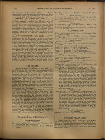 Verordnungs-Blatt für Eisenbahnen und Schiffahrt: Veröffentlichungen in Tarif- und Transport-Angelegenheiten 19021127 Seite: 4