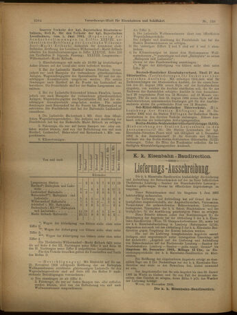 Verordnungs-Blatt für Eisenbahnen und Schiffahrt: Veröffentlichungen in Tarif- und Transport-Angelegenheiten 19021202 Seite: 12