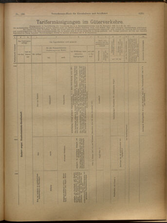 Verordnungs-Blatt für Eisenbahnen und Schiffahrt: Veröffentlichungen in Tarif- und Transport-Angelegenheiten 19021202 Seite: 13