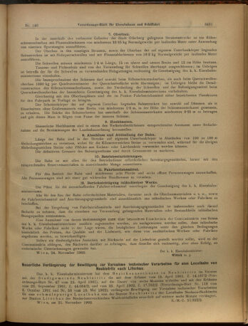 Verordnungs-Blatt für Eisenbahnen und Schiffahrt: Veröffentlichungen in Tarif- und Transport-Angelegenheiten 19021206 Seite: 5