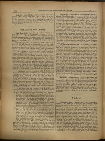 Verordnungs-Blatt für Eisenbahnen und Schiffahrt: Veröffentlichungen in Tarif- und Transport-Angelegenheiten 19021211 Seite: 4