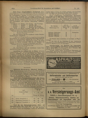 Verordnungs-Blatt für Eisenbahnen und Schiffahrt: Veröffentlichungen in Tarif- und Transport-Angelegenheiten 19021213 Seite: 14