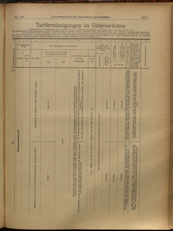 Verordnungs-Blatt für Eisenbahnen und Schiffahrt: Veröffentlichungen in Tarif- und Transport-Angelegenheiten 19021218 Seite: 11