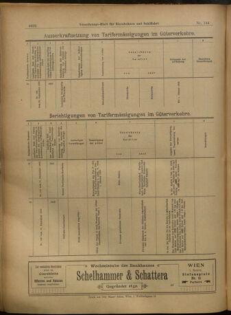 Verordnungs-Blatt für Eisenbahnen und Schiffahrt: Veröffentlichungen in Tarif- und Transport-Angelegenheiten 19021218 Seite: 32