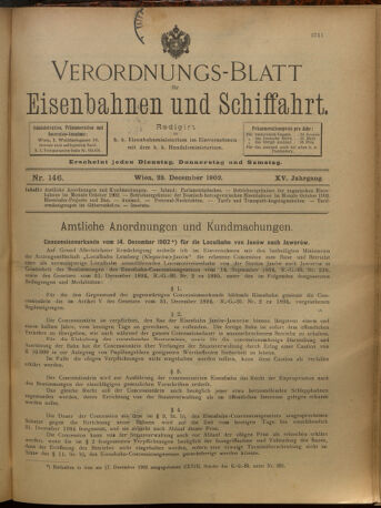 Verordnungs-Blatt für Eisenbahnen und Schiffahrt: Veröffentlichungen in Tarif- und Transport-Angelegenheiten