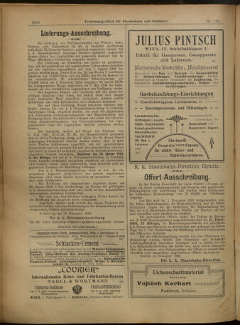 Verordnungs-Blatt für Eisenbahnen und Schiffahrt: Veröffentlichungen in Tarif- und Transport-Angelegenheiten 19021227 Seite: 4