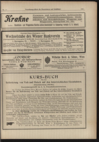 Verordnungs-Blatt für Eisenbahnen und Schiffahrt: Veröffentlichungen in Tarif- und Transport-Angelegenheiten 19030108 Seite: 7