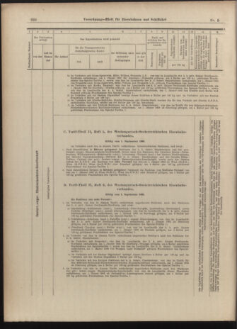 Verordnungs-Blatt für Eisenbahnen und Schiffahrt: Veröffentlichungen in Tarif- und Transport-Angelegenheiten 19030110 Seite: 14