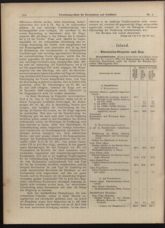 Verordnungs-Blatt für Eisenbahnen und Schiffahrt: Veröffentlichungen in Tarif- und Transport-Angelegenheiten 19030110 Seite: 4