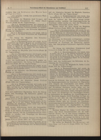 Verordnungs-Blatt für Eisenbahnen und Schiffahrt: Veröffentlichungen in Tarif- und Transport-Angelegenheiten 19030115 Seite: 5