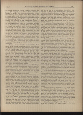 Verordnungs-Blatt für Eisenbahnen und Schiffahrt: Veröffentlichungen in Tarif- und Transport-Angelegenheiten 19030115 Seite: 7