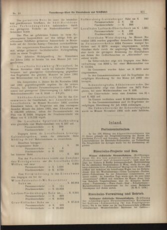 Verordnungs-Blatt für Eisenbahnen und Schiffahrt: Veröffentlichungen in Tarif- und Transport-Angelegenheiten 19030122 Seite: 15