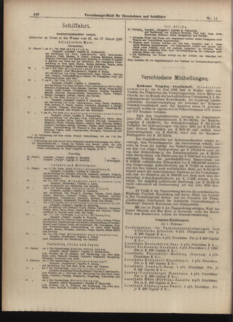 Verordnungs-Blatt für Eisenbahnen und Schiffahrt: Veröffentlichungen in Tarif- und Transport-Angelegenheiten 19030124 Seite: 12