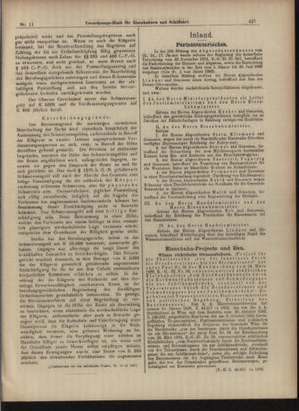 Verordnungs-Blatt für Eisenbahnen und Schiffahrt: Veröffentlichungen in Tarif- und Transport-Angelegenheiten 19030124 Seite: 3