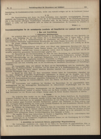 Verordnungs-Blatt für Eisenbahnen und Schiffahrt: Veröffentlichungen in Tarif- und Transport-Angelegenheiten 19030205 Seite: 5