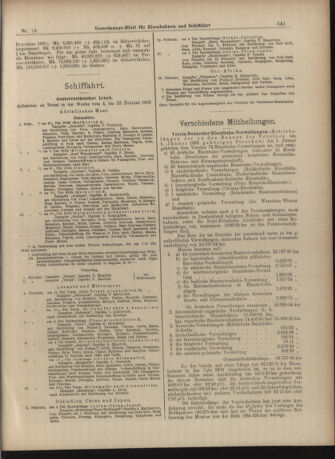 Verordnungs-Blatt für Eisenbahnen und Schiffahrt: Veröffentlichungen in Tarif- und Transport-Angelegenheiten 19030207 Seite: 13