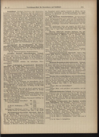 Verordnungs-Blatt für Eisenbahnen und Schiffahrt: Veröffentlichungen in Tarif- und Transport-Angelegenheiten 19030210 Seite: 11