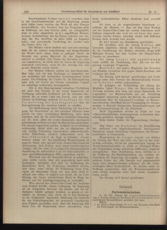 Verordnungs-Blatt für Eisenbahnen und Schiffahrt: Veröffentlichungen in Tarif- und Transport-Angelegenheiten 19030210 Seite: 4