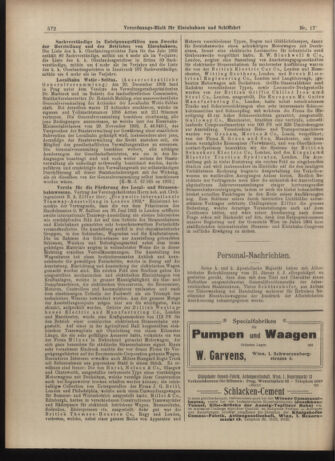 Verordnungs-Blatt für Eisenbahnen und Schiffahrt: Veröffentlichungen in Tarif- und Transport-Angelegenheiten 19030210 Seite: 8