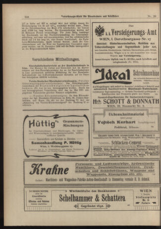 Verordnungs-Blatt für Eisenbahnen und Schiffahrt: Veröffentlichungen in Tarif- und Transport-Angelegenheiten 19030217 Seite: 10