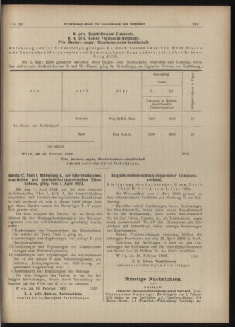 Verordnungs-Blatt für Eisenbahnen und Schiffahrt: Veröffentlichungen in Tarif- und Transport-Angelegenheiten 19030217 Seite: 13