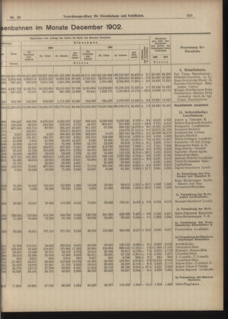 Verordnungs-Blatt für Eisenbahnen und Schiffahrt: Veröffentlichungen in Tarif- und Transport-Angelegenheiten 19030217 Seite: 3