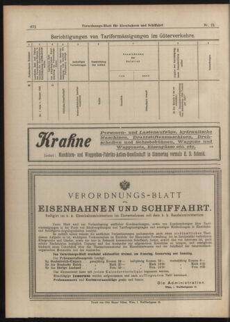 Verordnungs-Blatt für Eisenbahnen und Schiffahrt: Veröffentlichungen in Tarif- und Transport-Angelegenheiten 19030219 Seite: 12