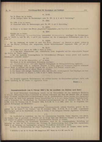 Verordnungs-Blatt für Eisenbahnen und Schiffahrt: Veröffentlichungen in Tarif- und Transport-Angelegenheiten 19030221 Seite: 3