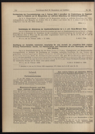 Verordnungs-Blatt für Eisenbahnen und Schiffahrt: Veröffentlichungen in Tarif- und Transport-Angelegenheiten 19030224 Seite: 10