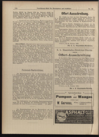 Verordnungs-Blatt für Eisenbahnen und Schiffahrt: Veröffentlichungen in Tarif- und Transport-Angelegenheiten 19030303 Seite: 4