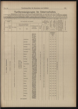 Verordnungs-Blatt für Eisenbahnen und Schiffahrt: Veröffentlichungen in Tarif- und Transport-Angelegenheiten 19030303 Seite: 7