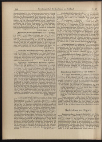 Verordnungs-Blatt für Eisenbahnen und Schiffahrt: Veröffentlichungen in Tarif- und Transport-Angelegenheiten 19030305 Seite: 2