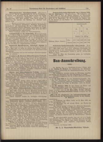 Verordnungs-Blatt für Eisenbahnen und Schiffahrt: Veröffentlichungen in Tarif- und Transport-Angelegenheiten 19030305 Seite: 7