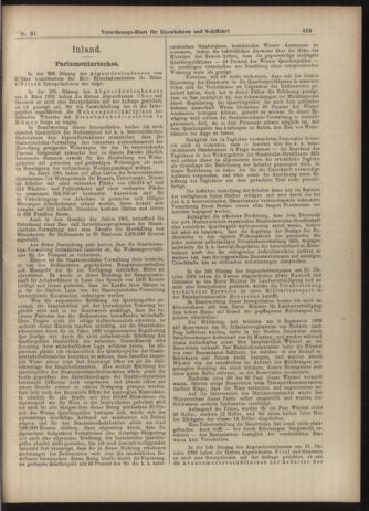 Verordnungs-Blatt für Eisenbahnen und Schiffahrt: Veröffentlichungen in Tarif- und Transport-Angelegenheiten 19030314 Seite: 3