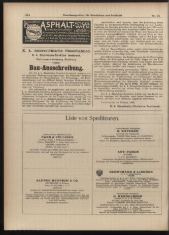 Verordnungs-Blatt für Eisenbahnen und Schiffahrt: Veröffentlichungen in Tarif- und Transport-Angelegenheiten 19030314 Seite: 8