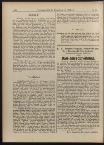 Verordnungs-Blatt für Eisenbahnen und Schiffahrt: Veröffentlichungen in Tarif- und Transport-Angelegenheiten 19030317 Seite: 6