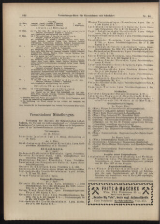 Verordnungs-Blatt für Eisenbahnen und Schiffahrt: Veröffentlichungen in Tarif- und Transport-Angelegenheiten 19030321 Seite: 18