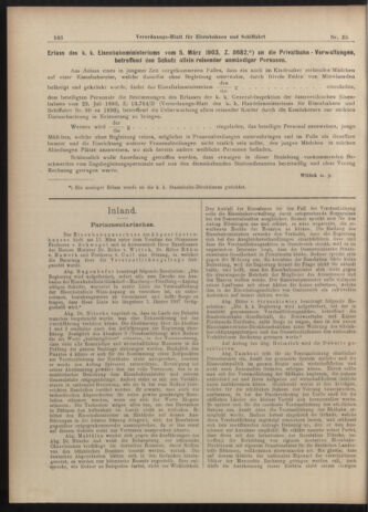 Verordnungs-Blatt für Eisenbahnen und Schiffahrt: Veröffentlichungen in Tarif- und Transport-Angelegenheiten 19030324 Seite: 2