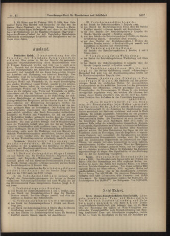 Verordnungs-Blatt für Eisenbahnen und Schiffahrt: Veröffentlichungen in Tarif- und Transport-Angelegenheiten 19030331 Seite: 11